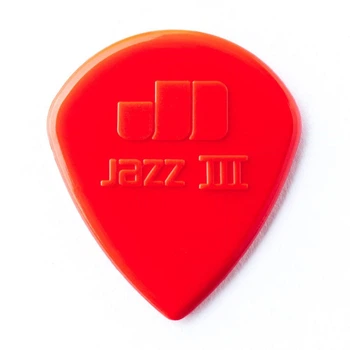 Медиатор Dunlop 47-R3N Nylon Jazz III 1.38 mm (24 шт.)
