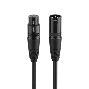 Аудиоудлинитель UGREEN 20712 XLR балансный 5 м черный