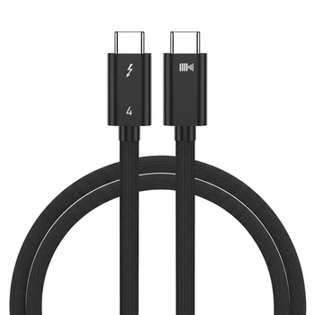 Кабель Kaiboer US004 USB Type-C - USB Type-C Thunderbolt 4 8K 60 Гц 2 м
