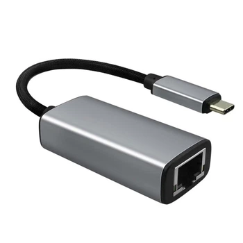 Сетевой адаптер Beishanque BSQ652 / USB Type-C / Gigabit Ethernet
