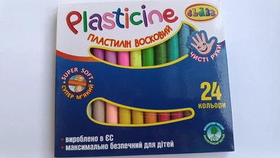 Пластилин восковый Class чистые руки 24цвета
