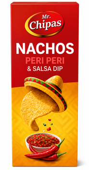 Чіпси кукурудзяні Mr. Chipas Peri-Peri начос з сальсою 70 г
