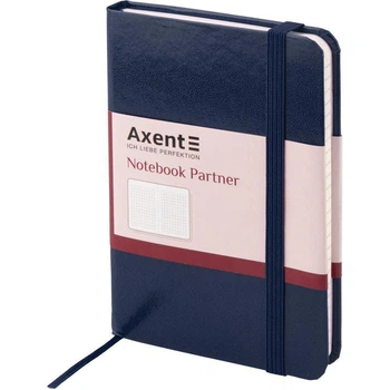 Блокнот Axent Partner 8301-02-А 125*195 мм 96 листов в клетку на резинке