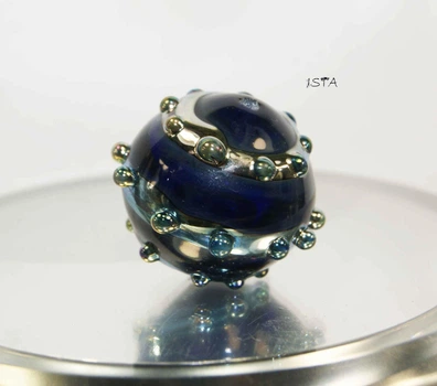 Стеклянная бусина №9020 26*24мм отв 2мм ISTA Lampwork