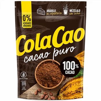 Какао-порошок 0% Цукру Cola Cao Cacao Puro 100% Cacao 250 г