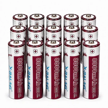 Акумулятор Li-ion 18650, 8800 mAh 4.2V перезаряджуваний, 15 шт