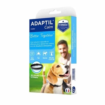 Нашийник для собак із заспокійливими феромонами Ceva Adaptil (Адаптіл) для цуценят та малих порід S-M