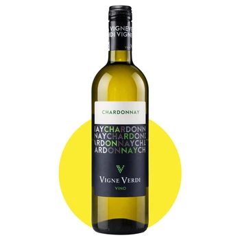 Вино Винье Верди Шардоне/Vigne Verdi Chardonnay белое сухое, 0,75 л, 11%
