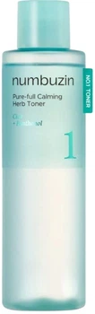 Toner do twarzy Numbuzin No.1 Pure-full Calming Herb 300 ml (8809652581453)