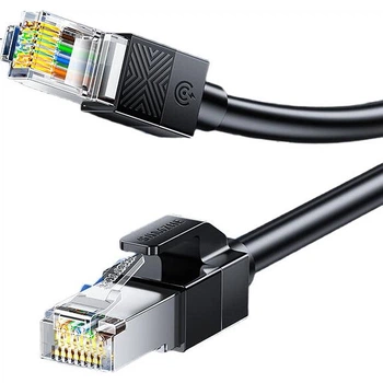 Патч-корд SAMZHE SF6200 Cat 6 экранированный 5 Гбит/с 20 м Черный