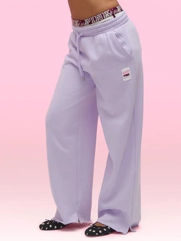 Спортивні штани на флісі жіночі Victoria's Secret 5000010682(Sweet Lavender (7LK6)) M Лавандові (199294895086)