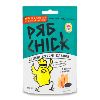 Слайсы РябChick Куриные с Соевым Соусом 50g