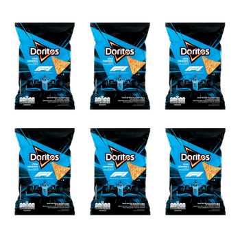 Набір Чипси 6шт Doritos Кукурудзяні зі Смаком Сметани 90g