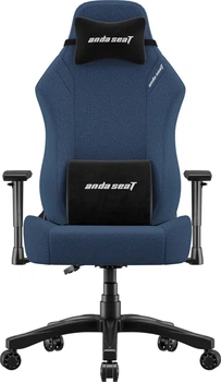 Fotel gamingowy Anda Seat Luna Size L do 100 kg Dark Blue Fabric (AD18-44-S-F)