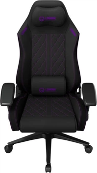 Fotel gamingowy Lorgar CHA41 Black/Purple (LRG-CHA41-BK-PR)