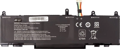 Акумулятор PowerPlant для ноутбуків HP EliteBook 840 G10 (WP03) 11.4V 4150mAh (NB462360)