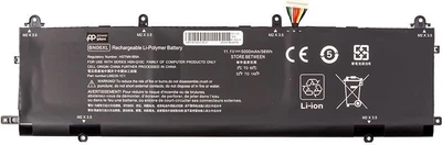 Акумулятор PowerPlant для ноутбуків HP Spectre X360 15-EB (BN06XL) 11.1V 5000mAh (NB462377)