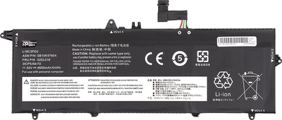 Акумулятор PowerPlant для ноутбуків Lenovo ThinkPad T14S Series (L18C3PD2) 11.55V 4650mAh (NB482122)