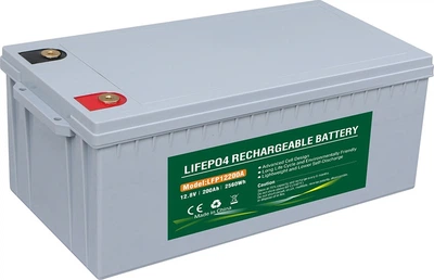 Акумуляторна батарея PowerPlant Літій-залізо-фосфатна 12.8V 200Ah (LFP12200B)