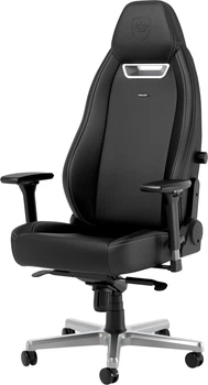 Крісло геймерське NOBLECHAIRS Legend штучна шкіра Сіре (NBL-LGD-PU-XXV)