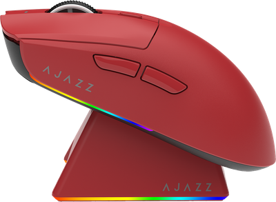 Mysz Ajazz AJ139 V2 MC Wireless/Bluetooth/USB Red (AJ139-V2-MC-R)