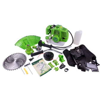 Бензокоса Craft-tec GS-777 4400 Вт, 52 см³ + ніж 40 зубів + котушка + ранцевий ремінь