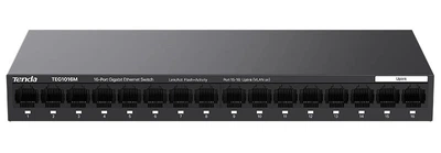 Коммутатор Tenda 16-портовый гигабитный TEG1016M