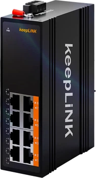 Коммутатор KeepLINK KP-9000 промышленный, 8-портовый