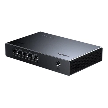 Коммутатор UGREEN 55616, 5 портов, 2.5G, для дома и NAS