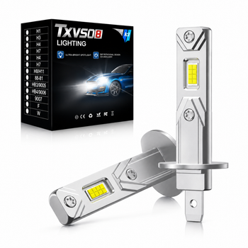 Комплект міні світлодіодних LED ламп H1 TXVSO8 35W 3400Lm 12–24V IP68 16 LED