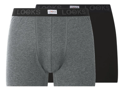 Трусы-боксеры набор 2 шт. для мужчины Livergy LOOKS by Wolfgang Joop 487649 L Комбинированный