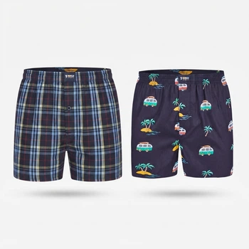 Трусы-шорты 2 шт. для мужчины Happy Shorts LIDL HS-1134 XL Комбинированный