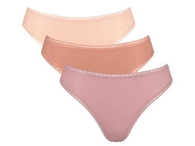 Трусики-слип набор 3 шт. для женщины Sloggi LYCRA® 10222558 42(M) Комбинированный