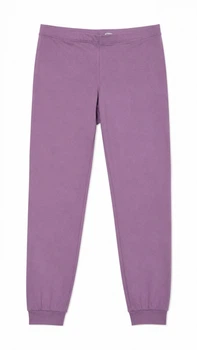 Пижамные брюки хлопковые для девочки H&M 0513489-151 122-128 см (6-8 years) сиреневый