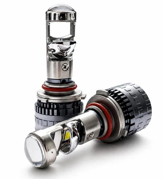 LED міні-лінзи HB4 9006 STELLAR ML45 45W CANBUS 6000K 3500LM в рефлекторну фару - Комплект 2 шт.