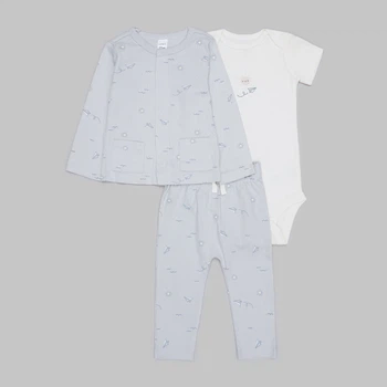 Детский комплект (боди + штанишки + кофта) для мальчиков Carter's 113289065 80 см Разноцветный (1159840469)