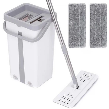 Швабра с ведром 11л с автоматическим отжимом Cleaning Mop