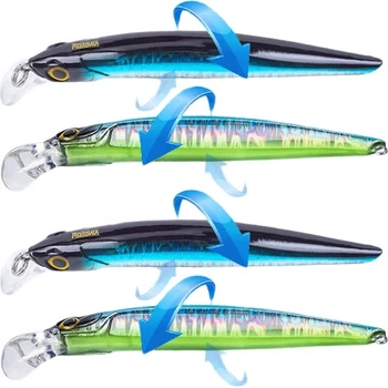 Штучна приманка Guowangliya Lure Sinking Minnow для далекого закидання прісноводного окуня, біонічна імітація 14 г/09