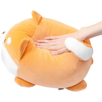 MINISO Fun Achi Elastic Ultra-Soft Ležící Постава Плюшева Лялька Іграшка для Дітей, Обіймальна Подушка, Подарунок на День народження для Дівчаток