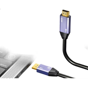 Переходник Ult-Unite DisplayPort - HDMI 4K 60 Гц 1 м Grey