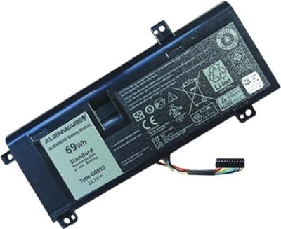 Акумулятор Dell для Dell Alienware 14 Series (G05YJ) 11.1V 6216mAh (original) (NB441594)