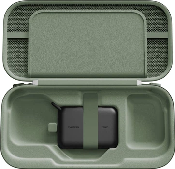 Чохол Belkin Gaming Charging Case 10000mAh для Nintendo Switch 2 Pistachio Green (ENA001HQSE-V2)