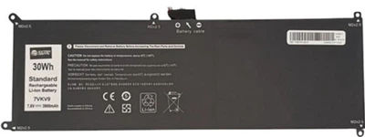 Акумулятор ExtraDigital Selected для Dell Latitude 12 7275 (7VKV9) 7.6V 3900mAh (NB442041)