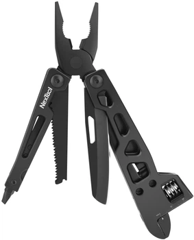 Мультитул NexTool Vanguard гаечный ключ 14-в-1 из нержавеющей стали для ремонта и кемпинга