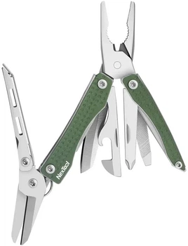 Мультитул NexTool Mini Flagship компактный 10-в-1 для походов и ремонта Green