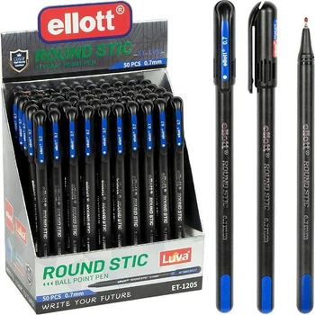 Ручка Ellott Round Stic ET-1205-50 0.7мм. синяя