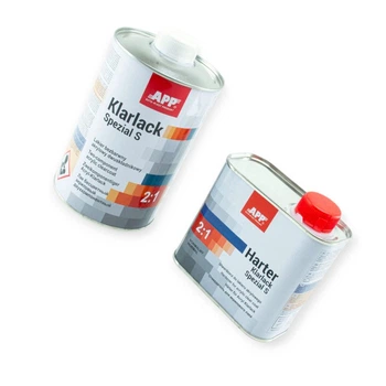 Лак APP Acryl Klarlack HS Spezial S 2, 1 1л., 0,5отвердитель