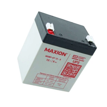 Аккумулятор 5V 12A (90x70x100) SLA промышленный MAXION серый