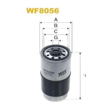 Фильтр топливный Volkswagen Passat B5 1.9TDI, Audi 80-100, A4-A6 1.6-1.9-2.4-2.5D, TD WIX FILTERS