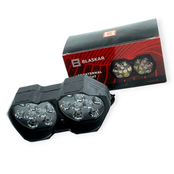 Фара додаткова LED овал подвійна 146х60 (Дм, Ш) 30W CREE + лінза BLASKAR